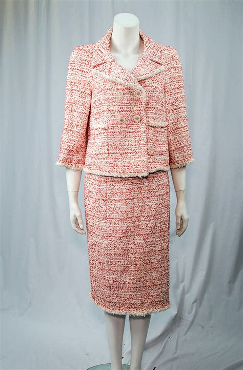 chanel tweed suits|chanel tweed suit price.